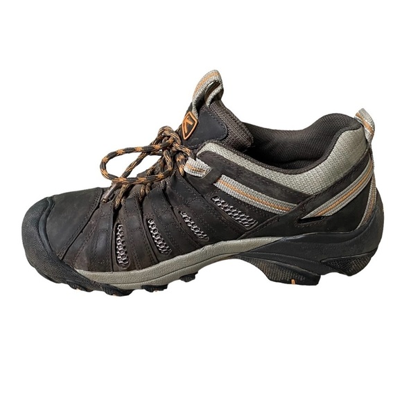 KEEN Men’s Men\'s Voyageur Hiking Shoes Brown Black 9.5 main image 5